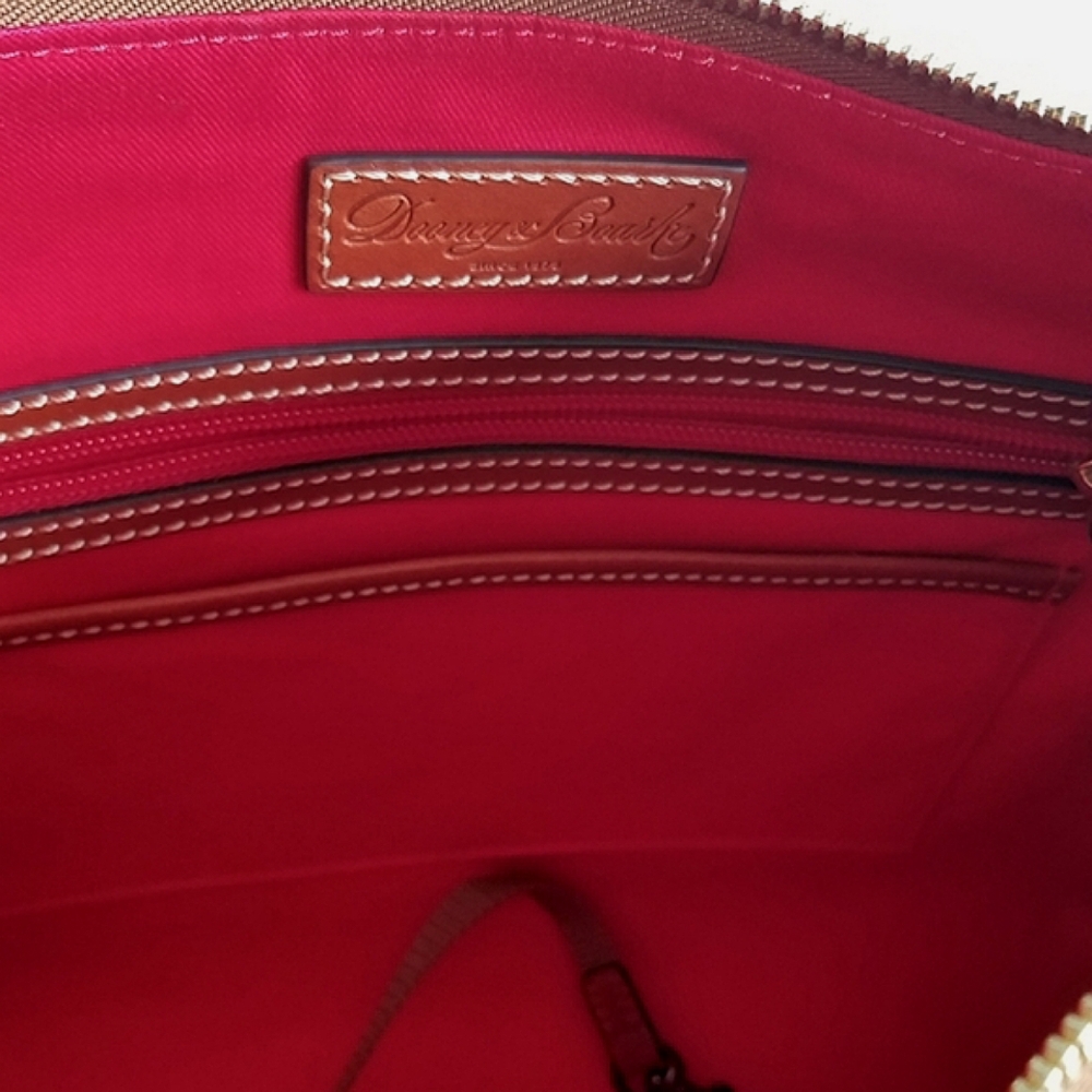 Dooney & Bourke Suede Hobo Handbag Limited Edition - Picture 10 of 12